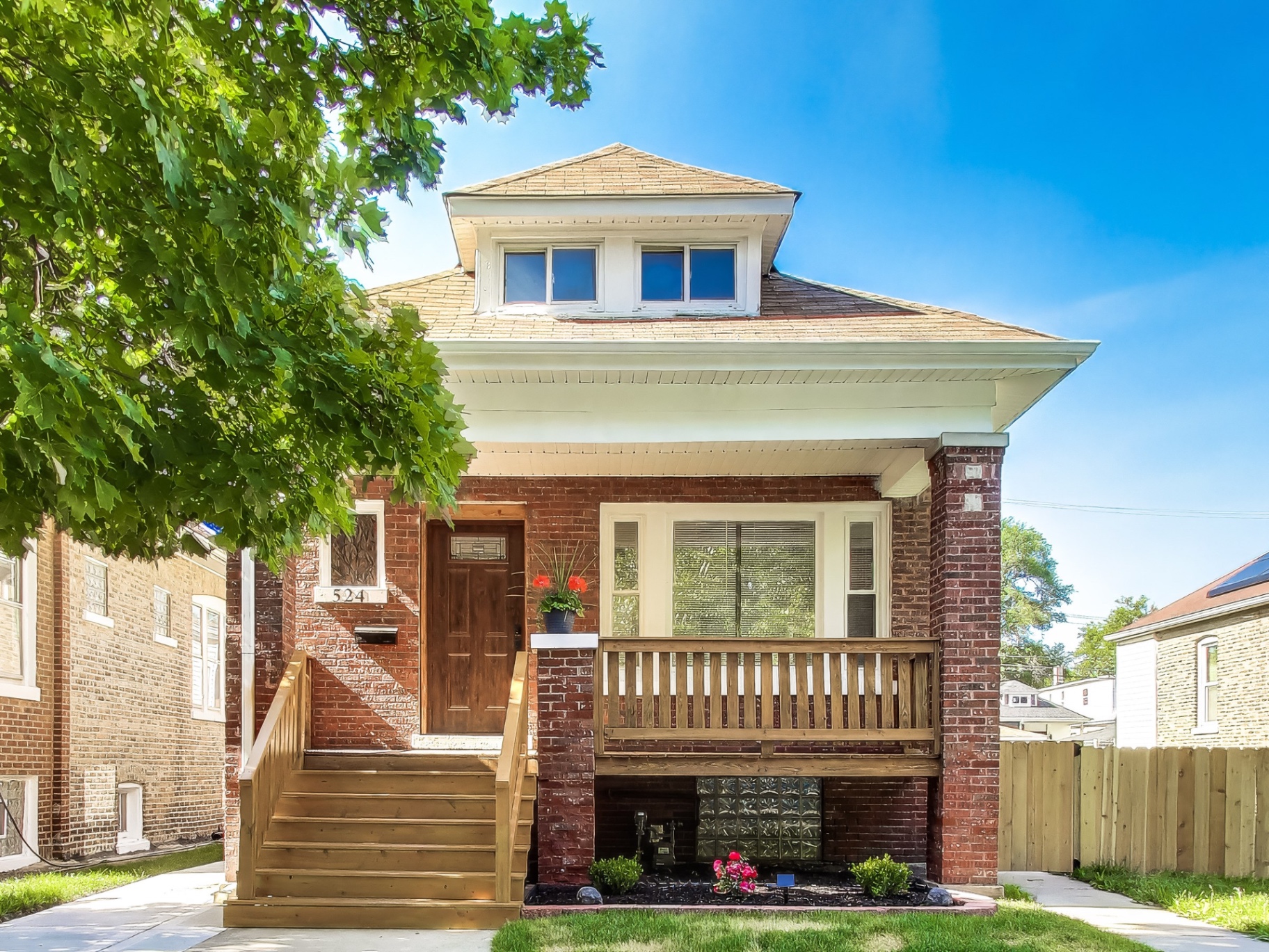 Building exterior refresh — after